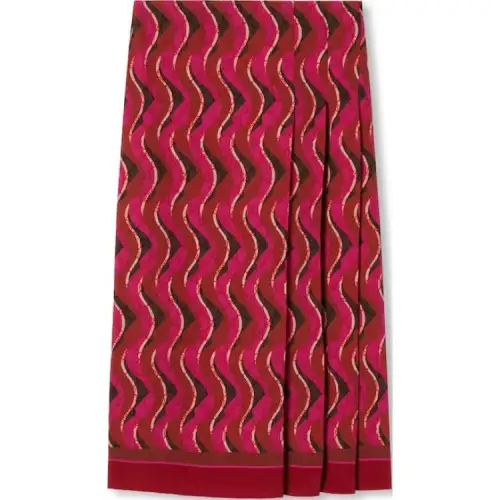 GUCCI SS25 Casual Long Skirt Women's Red