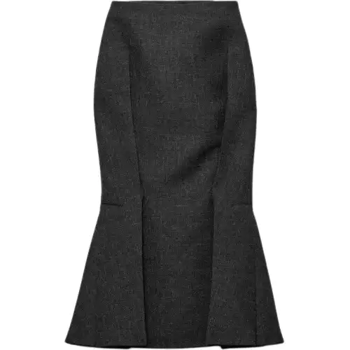 PRADA Pleated Midi Skirt