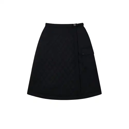 FILA ORIGINALE Casual Long Skirt Women's Jet Black
