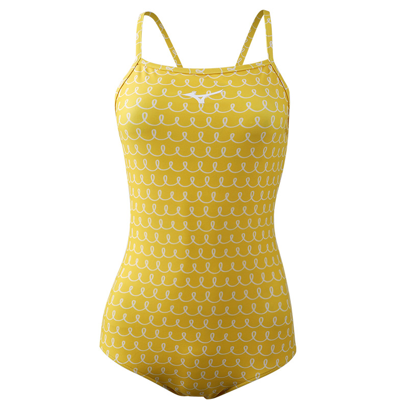 Mizuno One piece Swimsuit Women’s Golden Pineapple