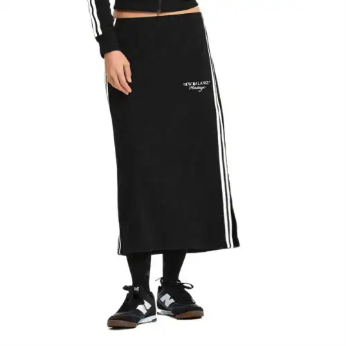 New Balance FW24 Casual Long Skirt Women's Black