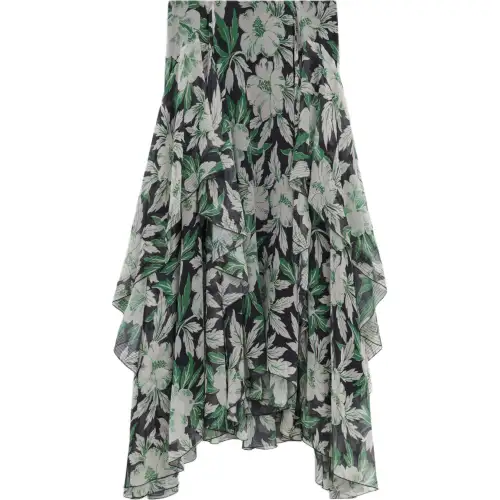 LOEWE Floral Print Skirt