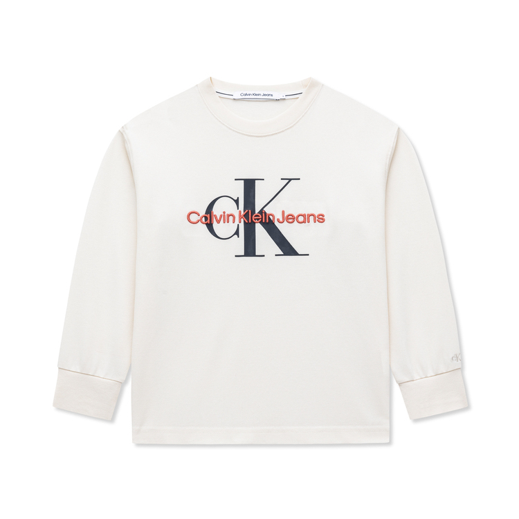 Лонгслив CALVIN KLEIN (белый)