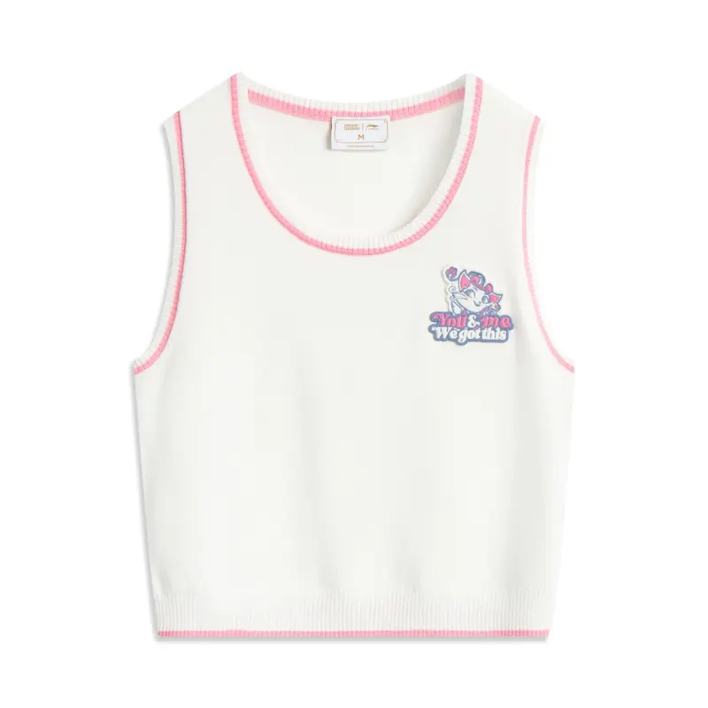 Li Ning x LEAGUE OF LEGENDS Tank Top Women's Champagne White