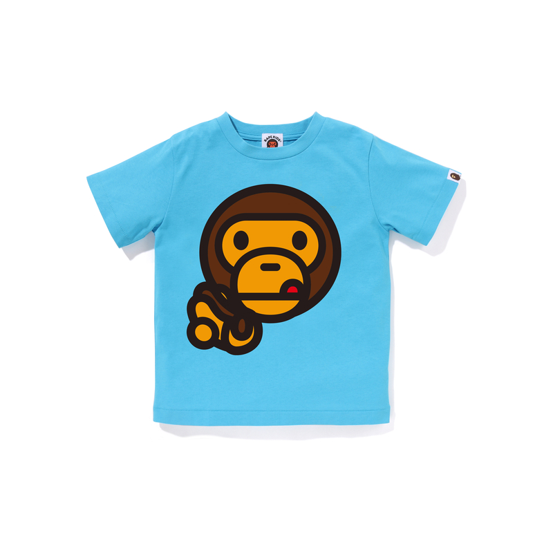 Детская футболка A BATHING APE BABY MILO (белая)