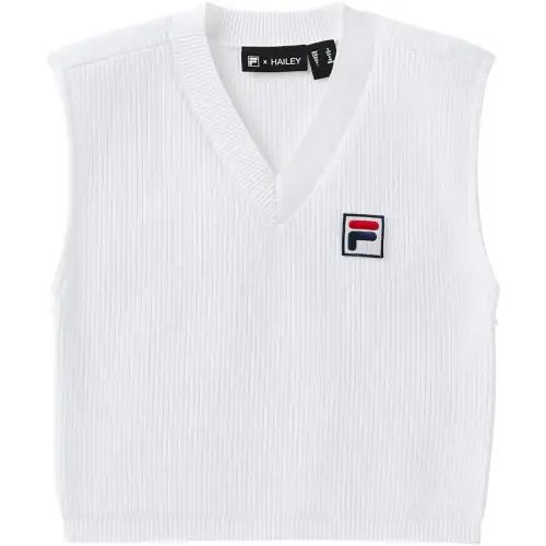 FILA x Hailey Tennis Top Women's White