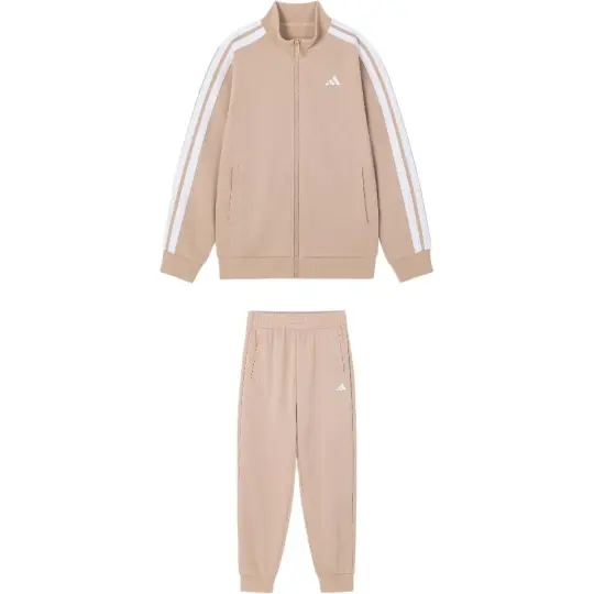 Adidas Casual Sportswear JK VR TRACKSUIT Pearl Smoke Gray Children Aged 3 7 Years Old