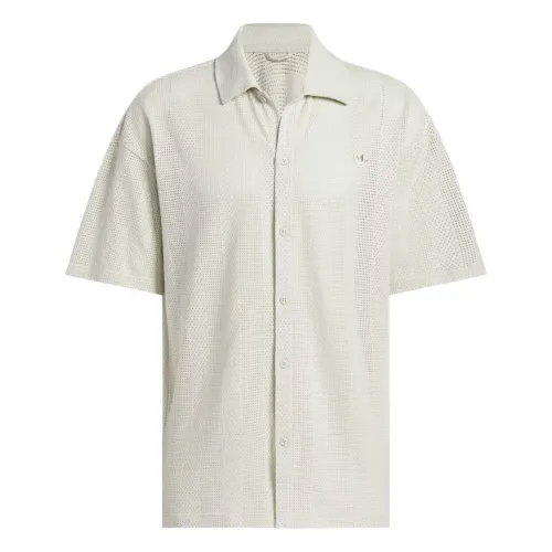 Adidas Originals Trefoil Collection Polo Shirt Unisex Gray White