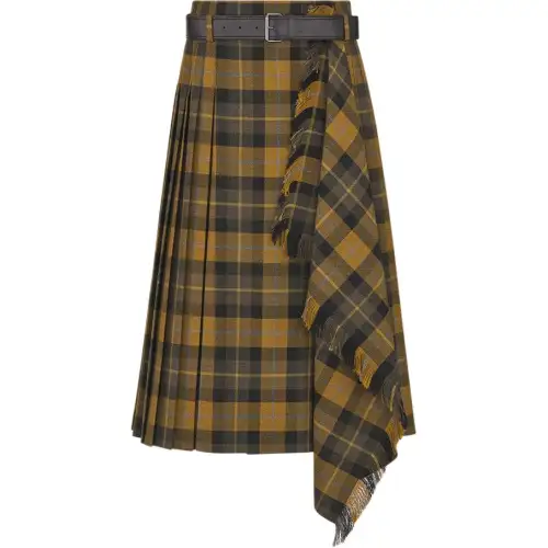 DIOR Casual Long Skirt Women's Brown