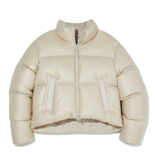New Balance Puffer Jacket Women's Bright Beige