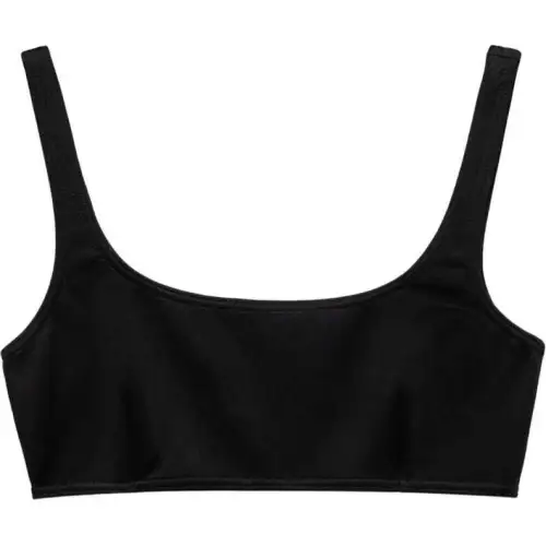 Prada interlock-weave square-neck bikini top