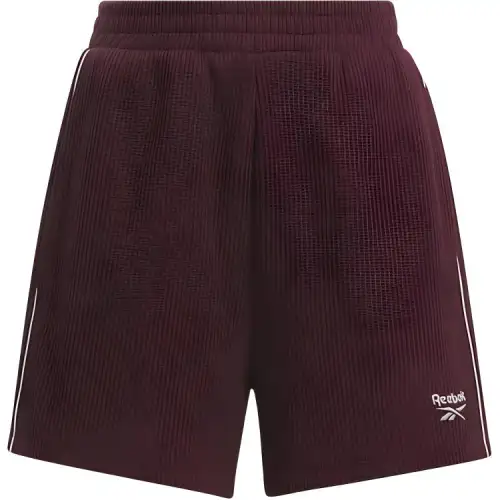 Reebok Rie Waffle Short Sports Shorts Women's Burgundy Red