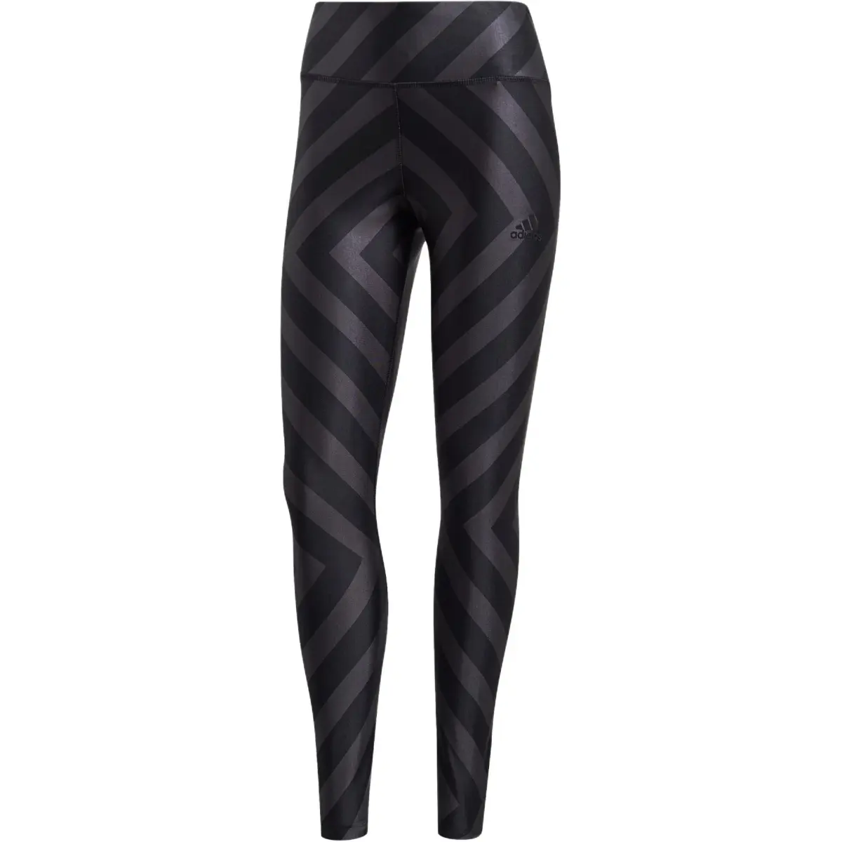 Adidas Allover Graphic 7/8 Tights Sports Pants Women's Black