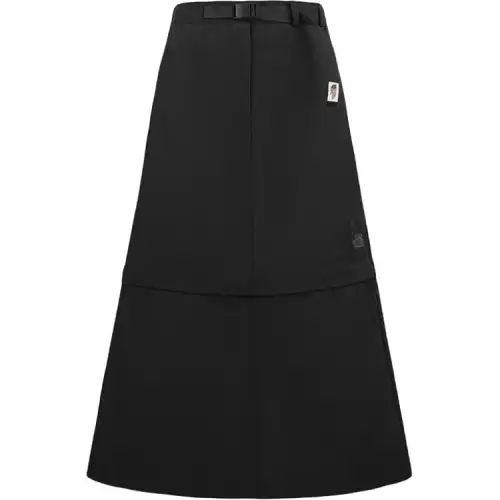 THE NORTH FACE Urban Exploration SS25 Casual Long Skirt Women's Cosmic Black