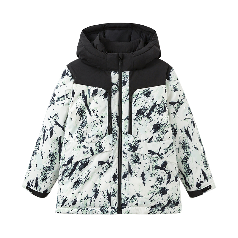 Куртка PUMA Sportstyle (черно-зеленая)