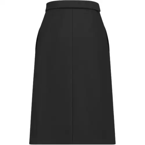 DIOR SS25 Casual Long Skirt Women's Black