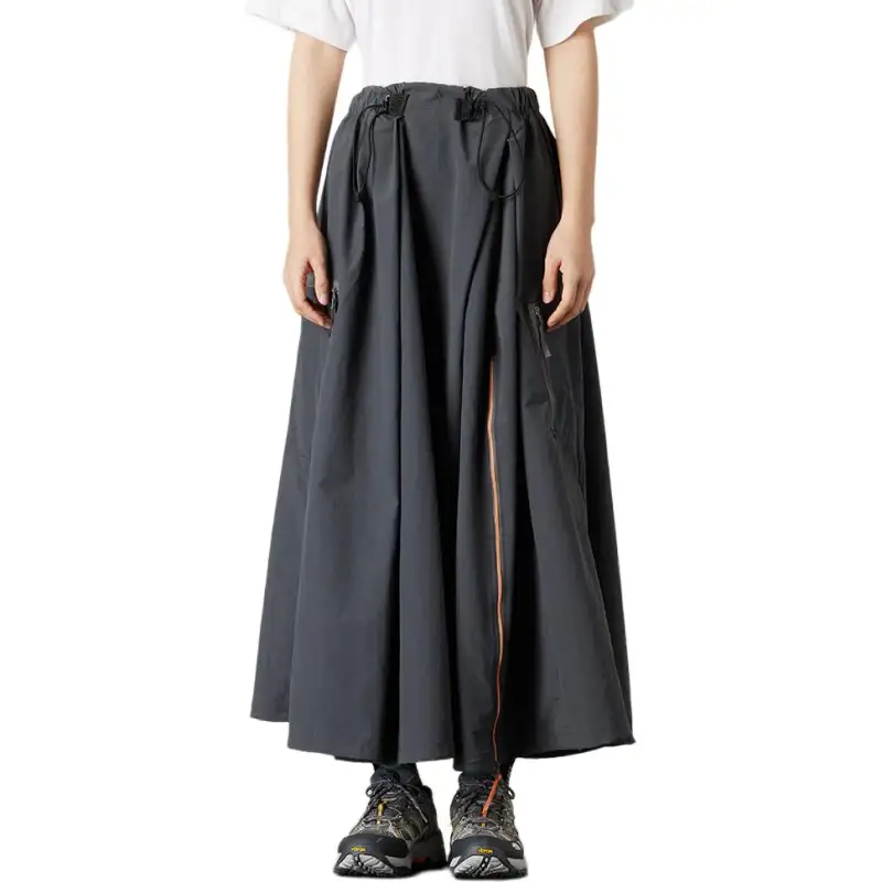 THE NORTH FACE Urban Exploration Casual Long Skirt Women's Ink Carbon Gray