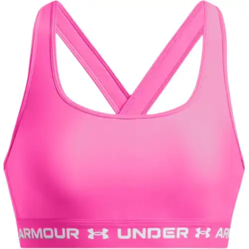 Under Armour Crossback Sports Underwear Women's Rebellious Pink/White
