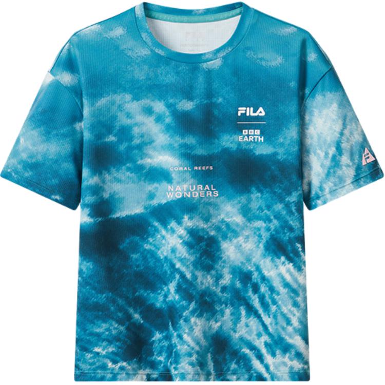Женская футболка Fila Kids (зеленый)