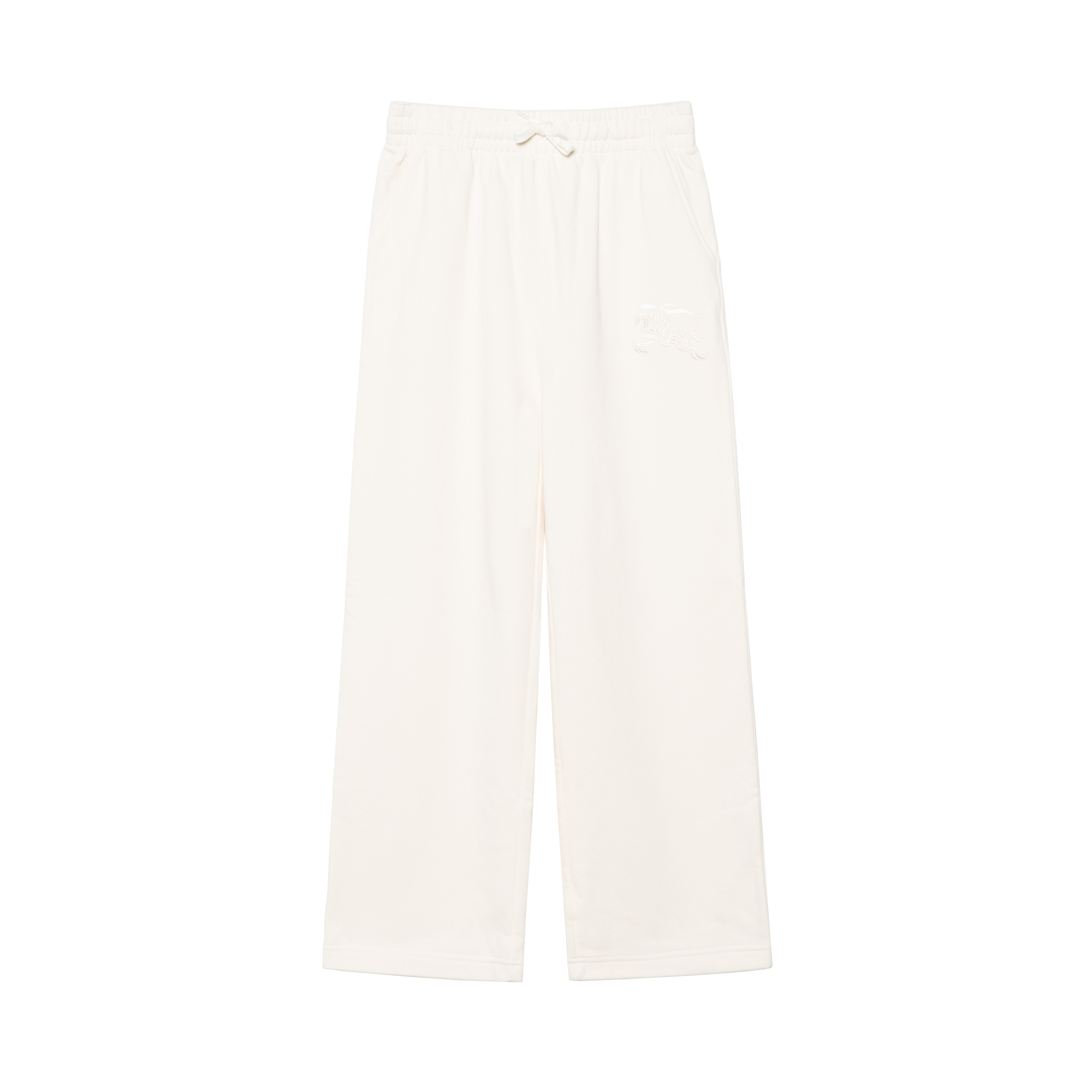 Женские штаны Burberry Kids Drawstring Pants (белые)