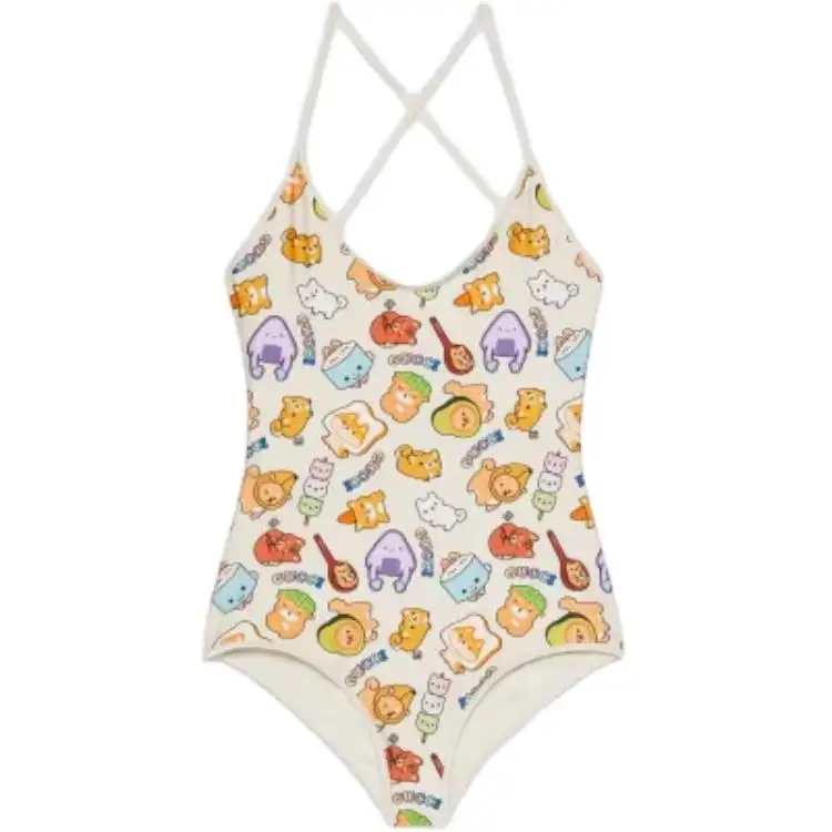 GUCCI One piece Swimsuit Women's Beige