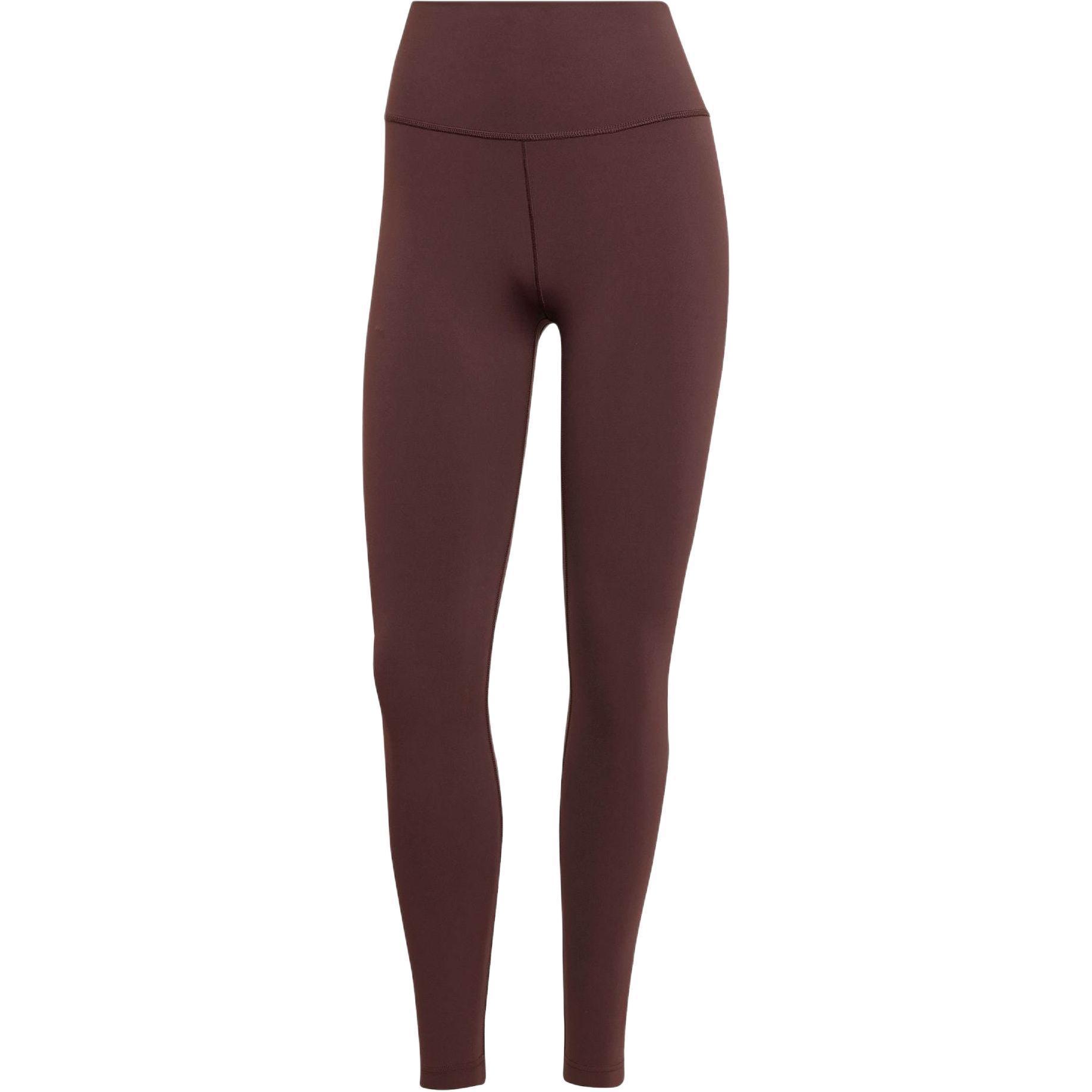 Adidas Women’s High Waisted Print Leggings Shadow Brown