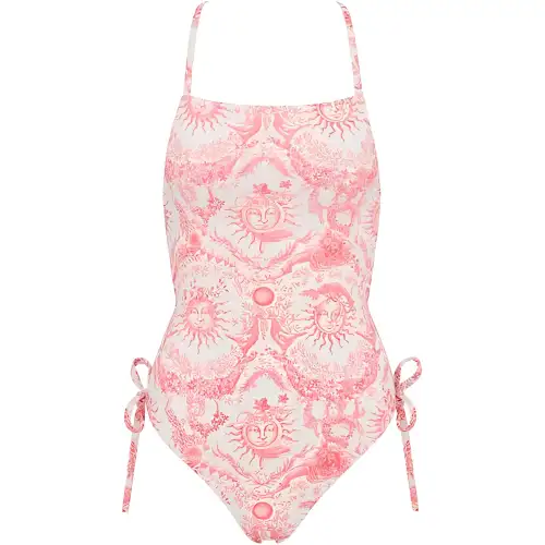 DIOR One piece Swimsuit Women's Pink