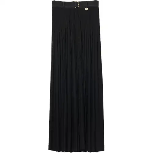 Burberry SS25 Casual Long Skirt Women's Black