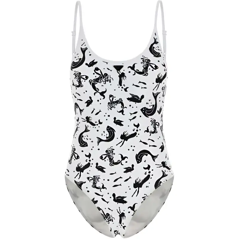 PRADA One piece Swimsuit Women's White