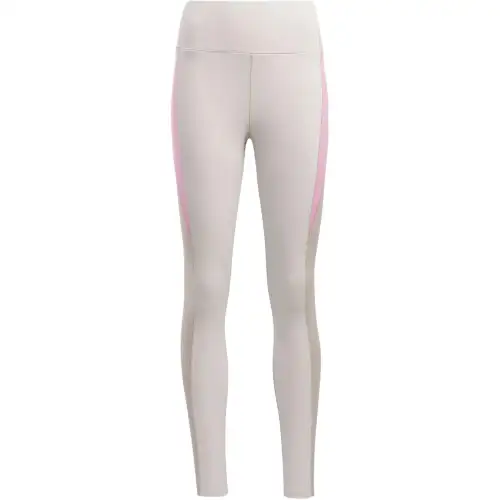 Reebok Lux High Waisted Colourblock Leggings Sports Pants Women's Moonstone