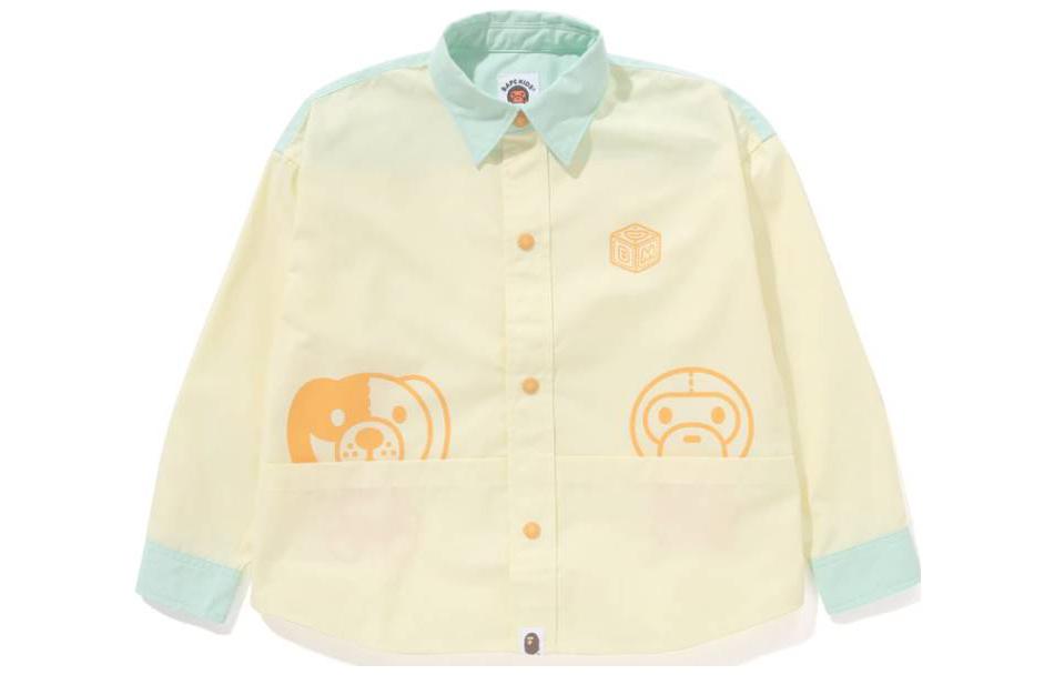 Детская рубашка A BATHING APE A BATHING APE (разноцветный) — фото 4