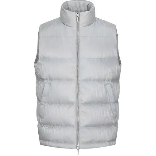 Christian DIOR Pre Owned 2010s Oblique Down Gilet