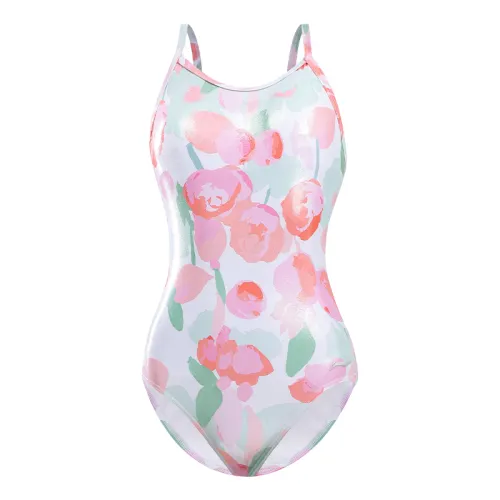 Li Ning One piece Swimsuit Women's Langran Pink