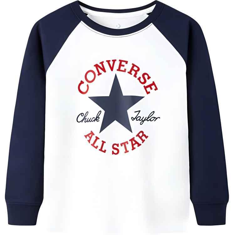 Футболка Converse T-Shirt (сине-белая)