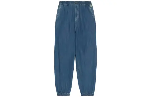 GUCCI Jeans Women's Blue Moderate Cuffed Pants