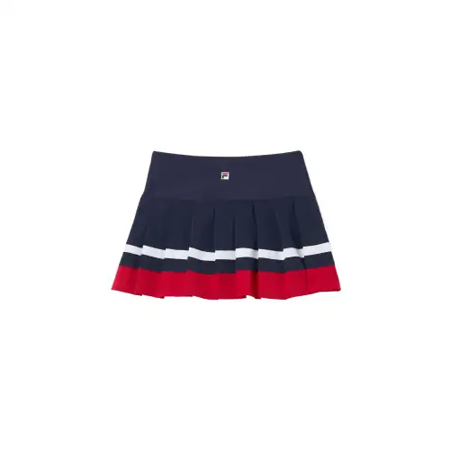 FILA Essentials Pleated Skort Tennis Bottom Women's Marine Blue