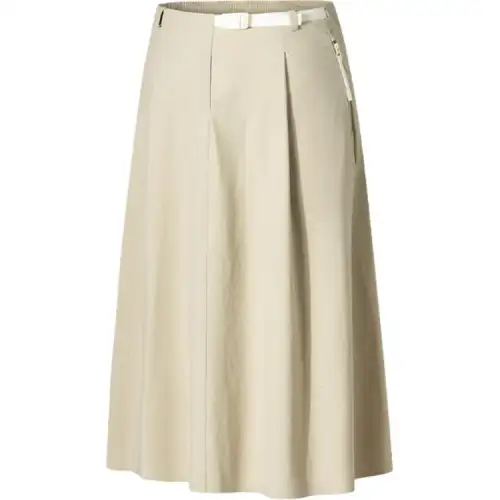 Anta Casual Long Skirt Women's Plain Khaki