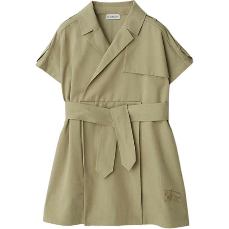Женское платье Burberry (коричневое)