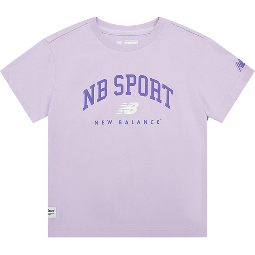 Детская футболка New Balance (фиолетовая)