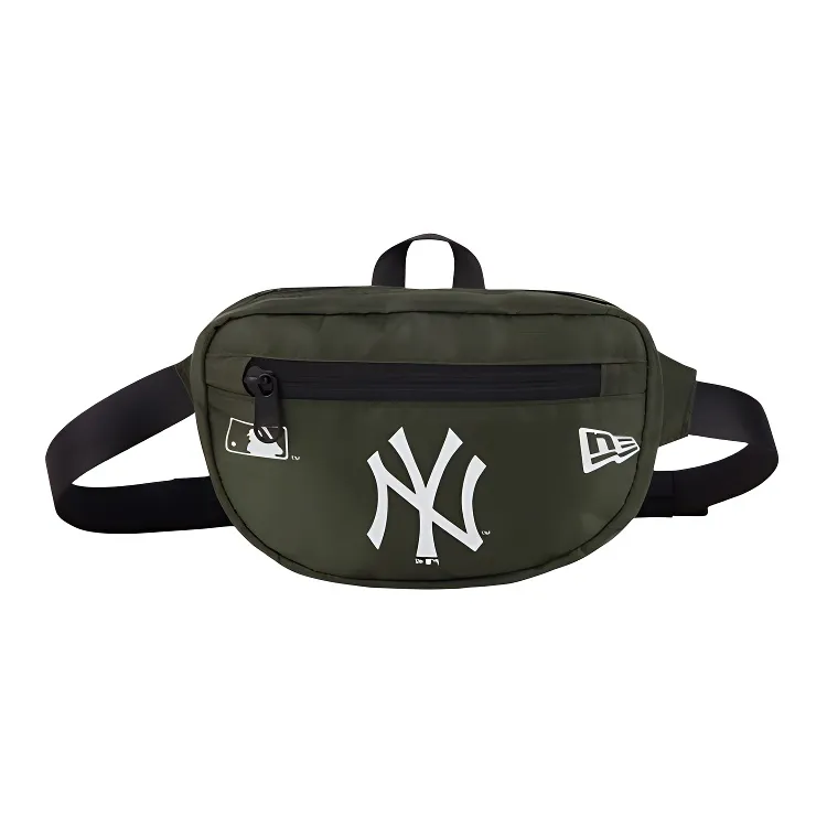 New Era Polyester One Shoulder Crossbody Fanny Pack Small Unisex Olive Green