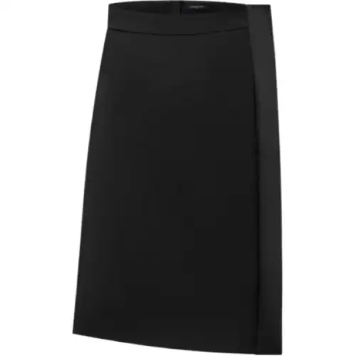LOUIS VUITTON Casual Long Skirt Women's Black