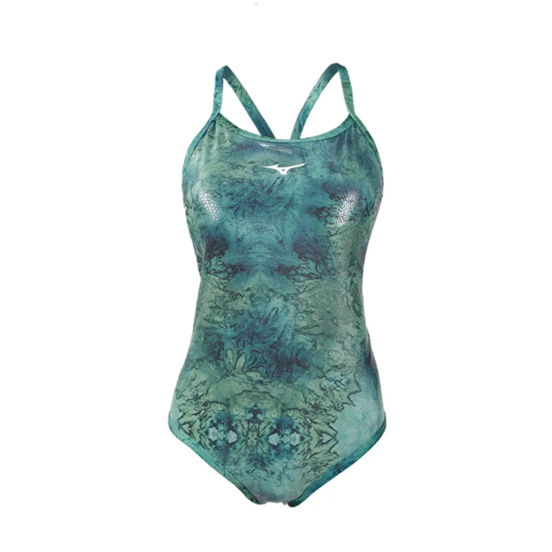 Mizuno One piece Swimsuit Women's Green