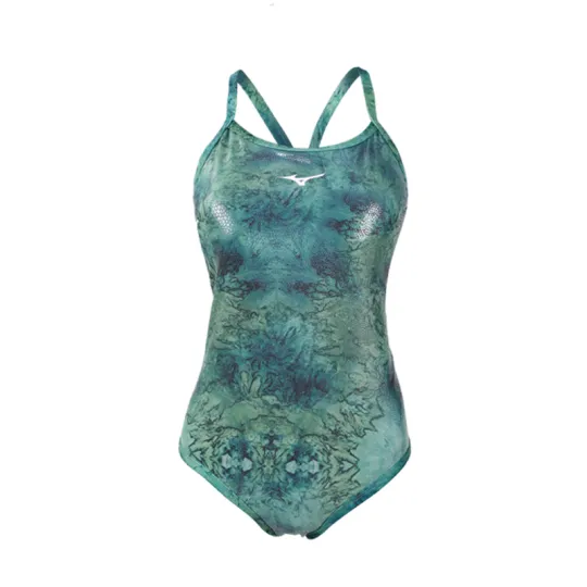 Mizuno One piece Swimsuit Women's Green