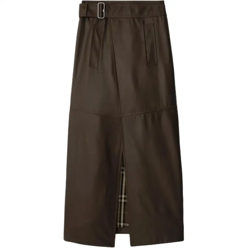 Burberry Casual Long Skirt Women's Thorn Color
