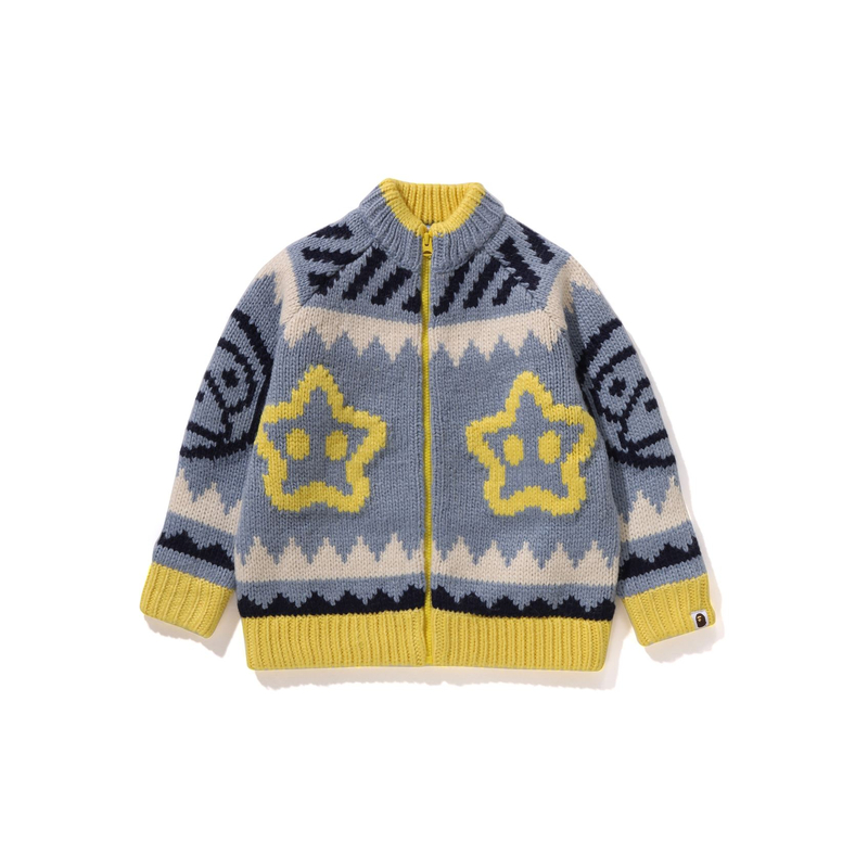 Кофта A BATHING APE BABY MILO FW24 (разноцветная)