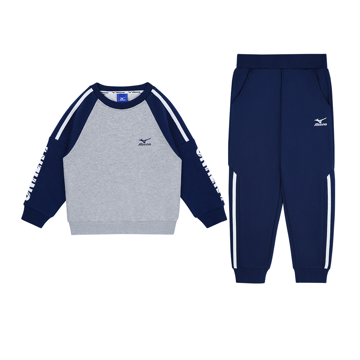 Детский спортивный костюм Mizuno (серый)