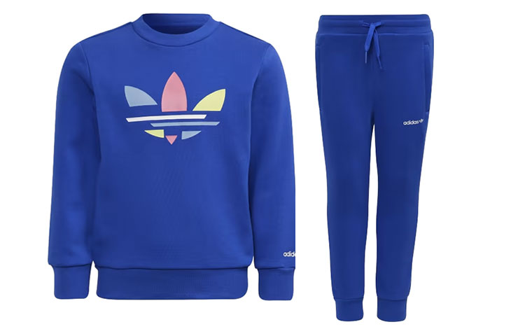 Детский костюм adidas originals ADICOLOR (синий)
