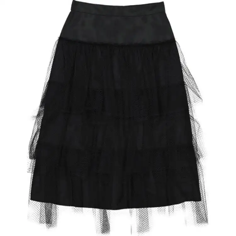 Burberry Casual Long Skirt Women's Black