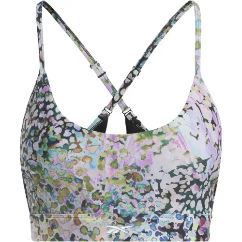 Reebok x Lux Strappy Bra Mod Saf Sports Underwear Women's Black