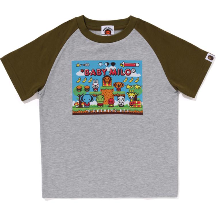 Детская футболка A BATHING APE BABY MILO (разноцветный)